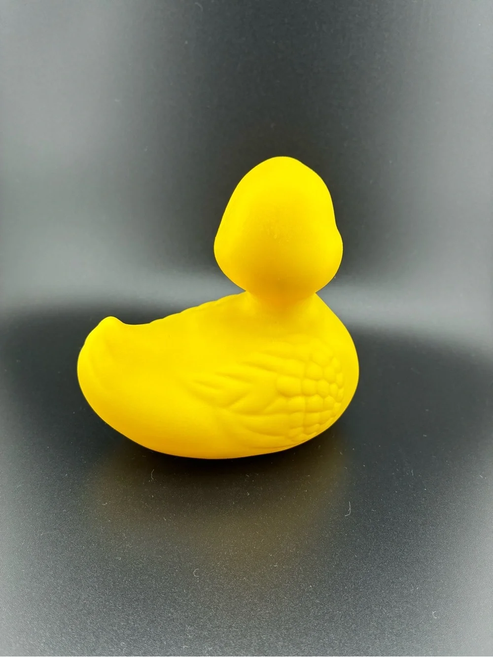 Large Vintage Yellow Rubber‎ Duck Bath Toy 1977